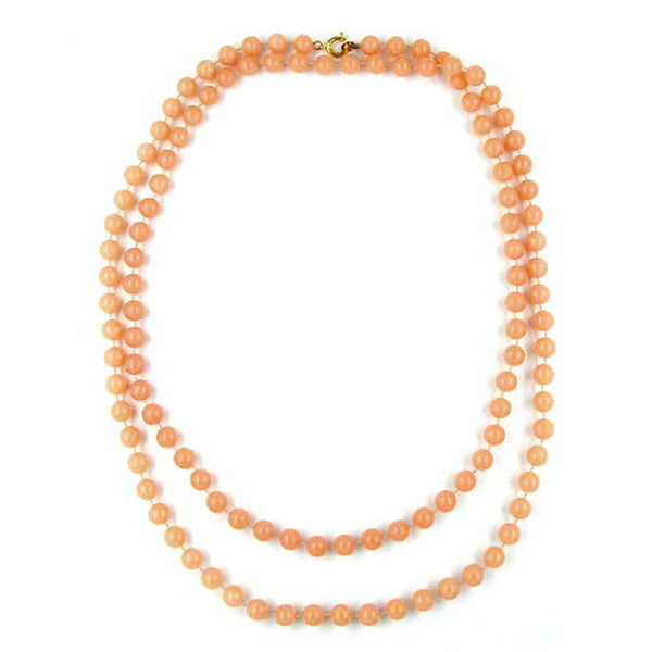 Kette, Fadenketten, apricot