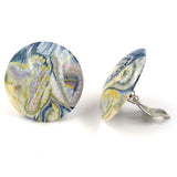 Clip, 30mm, gelb-blau-weiß-rosa