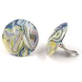 Clip, 30mm, gelb-blau-weiß-rosa