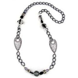Kette, grau-transparent, Panzerkette