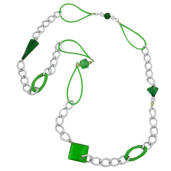 Kette, Weitpanzer und Gummi grün