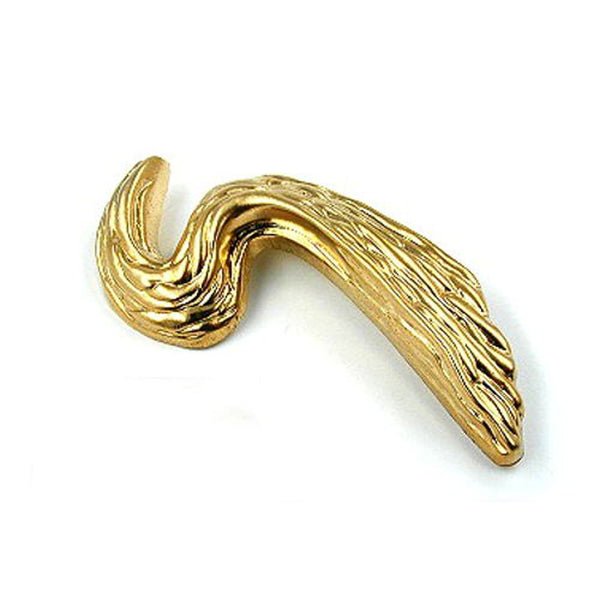Brosche, gold-matt