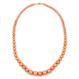 Kette, apricot-verlaufend