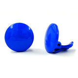 Clip, 20, royalblau glänzend Vollplastik