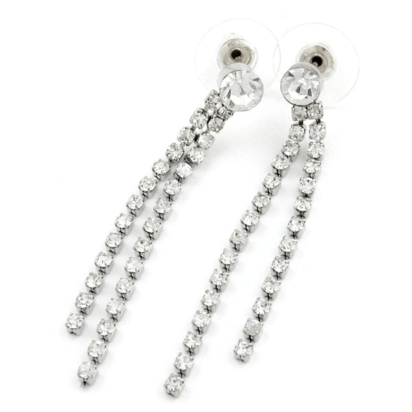 Ohrstecker, Strass