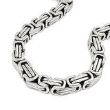 Armband 7mm Königskette Edelstahl 21cm