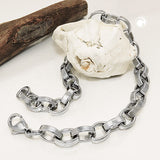 Armband 6,4mm Ankerkette oval Edelstahl 21cm