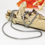 Kette 2,5mm Strumpfkette Edelstahl 45cm