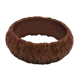 Armreif 87x28mm Borke dunkelbraun