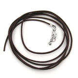 Band, 1m Kordel braun, 1x Verschluss