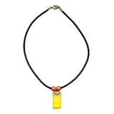 Kette, gelb, 2 Walzen orange-matt