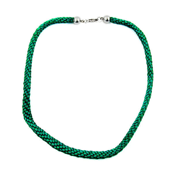 Kette, 6er Kordel grün