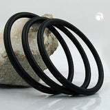 Armreifen, Ringspiel 75x15 schwarz-matt