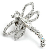 Pin, Strass-Libelle, krist-si
