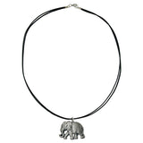 Kette, kleiner Elefant, altsilberfarben