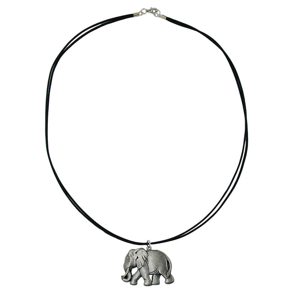 Kette, kleiner Elefant, altsilberfarben