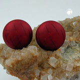 Clip, 22mm, Riss, rot-metallic