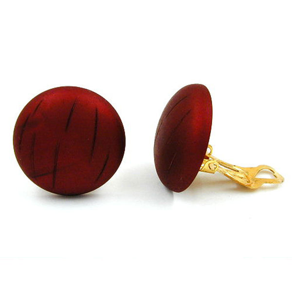Clip, 22mm, Riss, rot-metallic