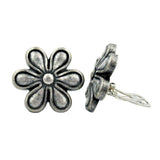 Clip, Blüte, altsilber-farbig