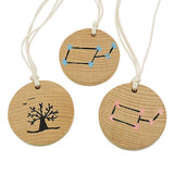 Kette, Holz, Scheibe, Kordel