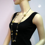 Kette, barock-oliv, altmessing