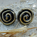 Clip, 27, Schnecke messing-schwarz