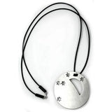 Kette, Edelstahl, rund, Sterne