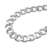 Kette 6x1,5mm Weitpanzerkette Silber 925 45cm
