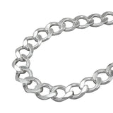 Kette 6x1,5mm Weitpanzerkette Silber 925 60cm