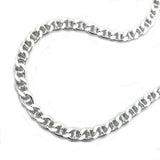 Armband, Stegpanzer 2x diam, Silber 925
