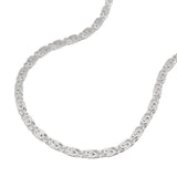 Kette, S-Panzer diamantiert Silber 925