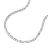 Kette, S-Panzer diamantiert Silber 925