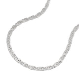 Kette, S-Panzer diamantiert Silber 925