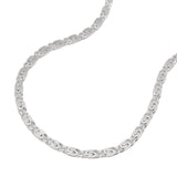 Kette, S-Panzer diamantiert Silber 925