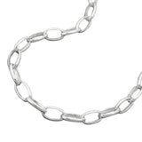 Armband 3,5mm Ankerkette oval Silber 925 21cm