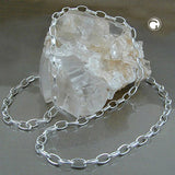 Kette 3,5mm Ankerkettekette oval Silber 925 45cm