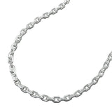 Kette 2mm Anker 8x diamantiert Silber 925 45cm