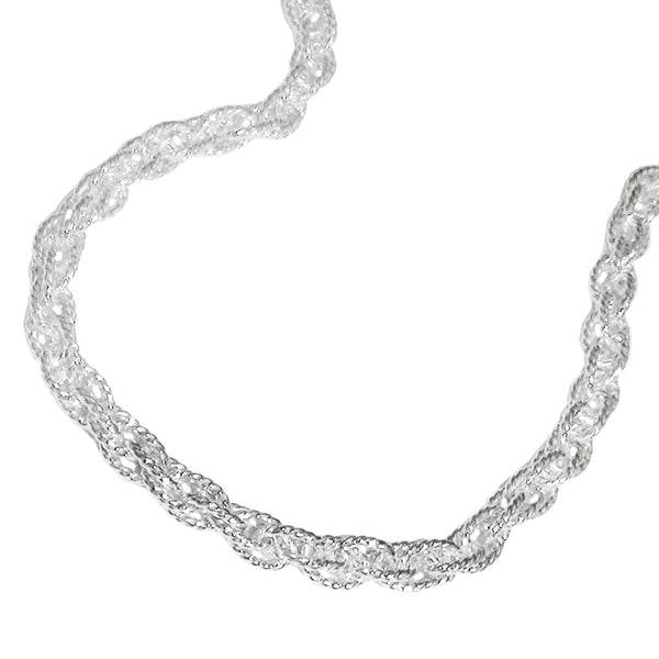 Kette Doppelanker 3mm Silber 925 45cm