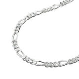 Armband 2mm Figarokette Silber 925 16cm
