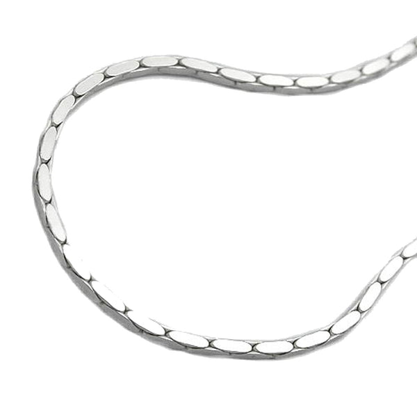 Armband, Kobrakette 4x diam, Silber 925