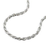 Kette, Kordel diamantiert, Silber 925