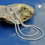 Kette 1,5mm runde Schlangenkette Silber 925 38cm