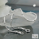 Armband, Schlange symmetrisch Silber 925