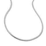Kette 0,9mm runde Schlangenkette Silber 925 42cm