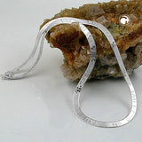 Kette, Schlange flach I LOVE YOU, 925