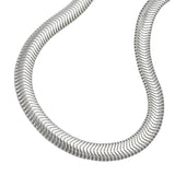 Kette 4,2mm Schlange flach Silber 925