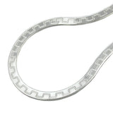 Kette Schlange flach, Silber 925 50cm