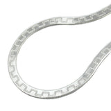 Kette Schlange flach, Silber 925 50cm