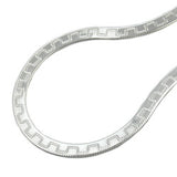 Kette Schlange flach, Silber 925 50cm