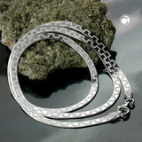 Kette Schlange flach, Silber 925 50cm